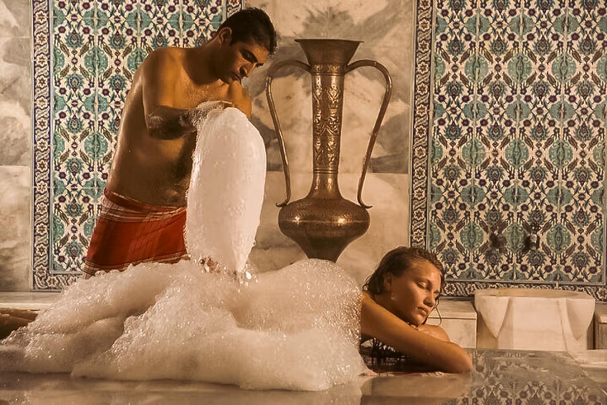 جولة الحمام التركي في أنطاليا