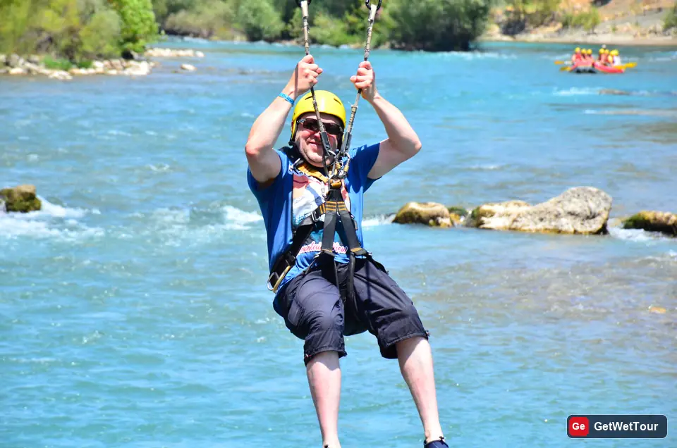 Köprülü Kanyon zipline deneyimi