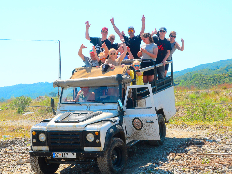 Tazı Kanyonu Hilux Off-Road & Rafting Macera Turu
